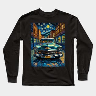 Bel Air in starry night Long Sleeve T-Shirt